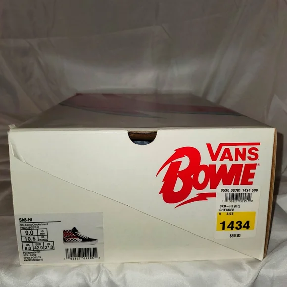 David Bowie Vans Sk8-hi - Picture 5 of 7